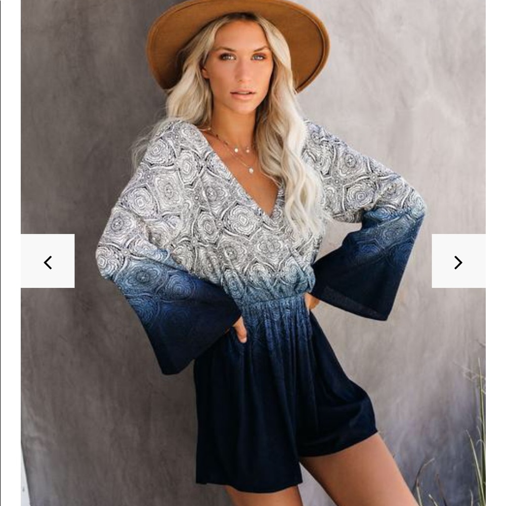 Ombré romper 💙🤍